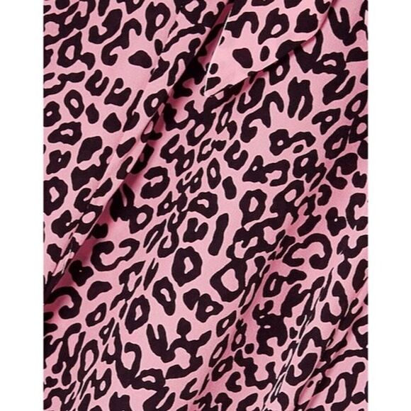 Elegant Pink Patterned Maxi Dress - Picture 4 of 12